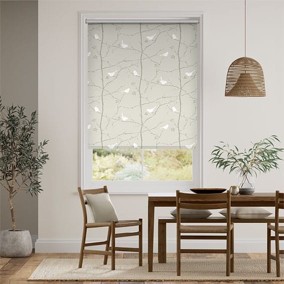 Springs Dawn Chorus Linen Roller Blind