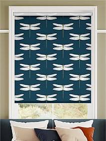 Demoiselle Dragonfly Ink Roller Blind thumbnail image