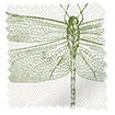 Demoiselle Dragonfly Pine Roller Blind swatch image