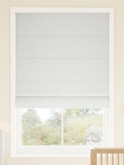 Devon Stripe Fossil Grey Roman Blind thumbnail image