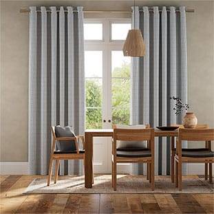 Devon Stripe Maritime Blue Curtains thumbnail image