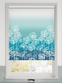 Twist2Go Dill Teal Roller Blind thumbnail image