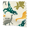 Dinosaurs Green Roller Blind swatch image