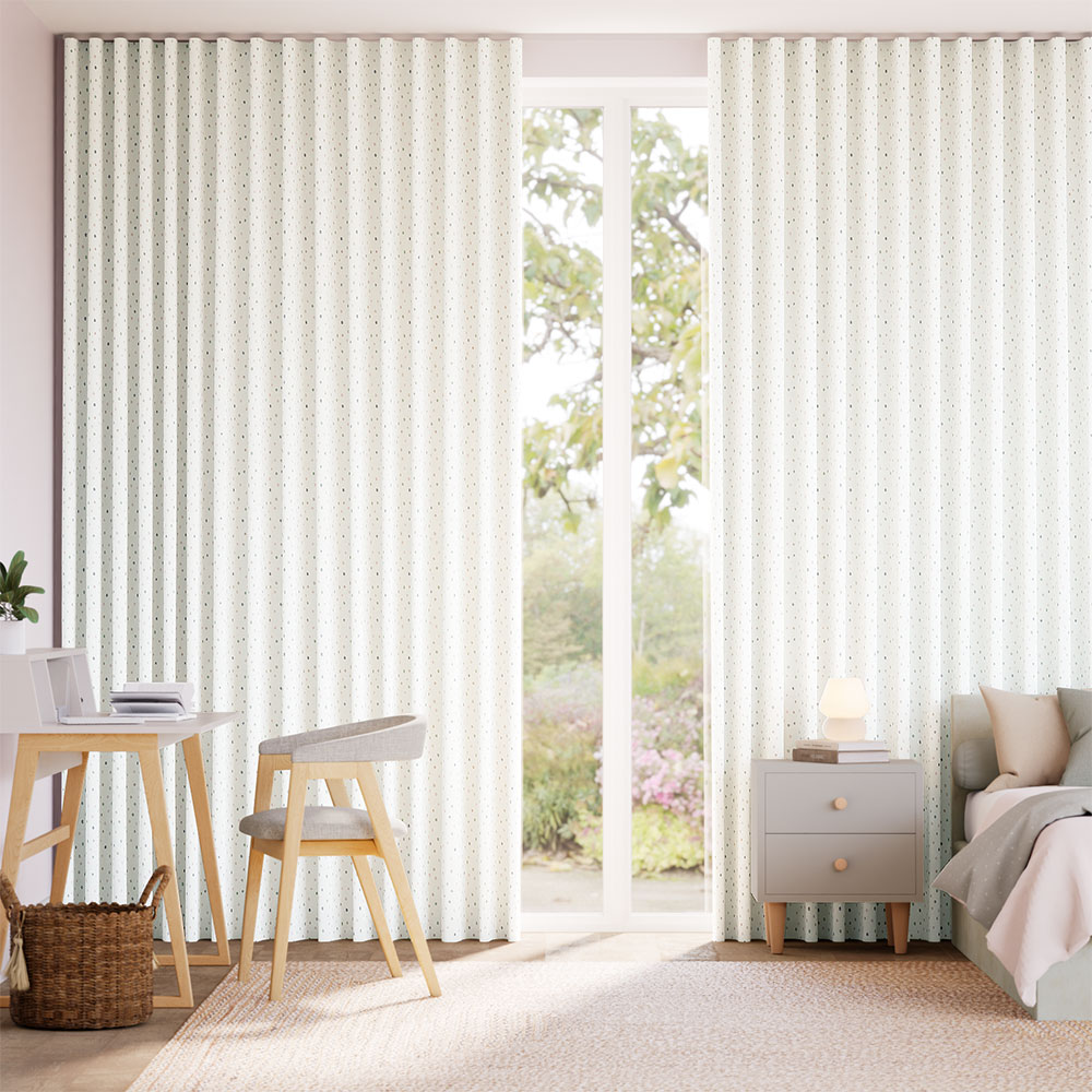 Ditsy Dots Blossom Curtains thumbnail image