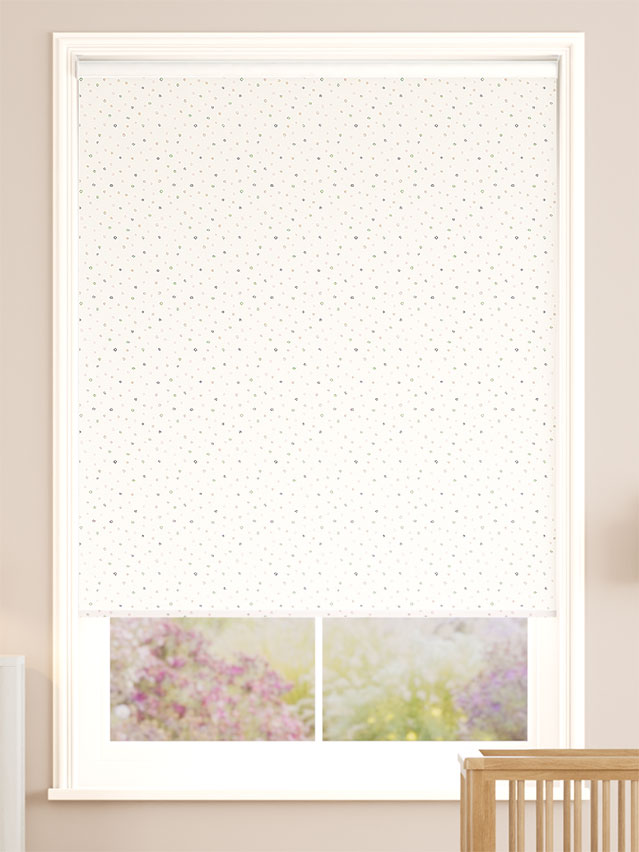 Ditsy Dots Blossom Roller Blind thumbnail image