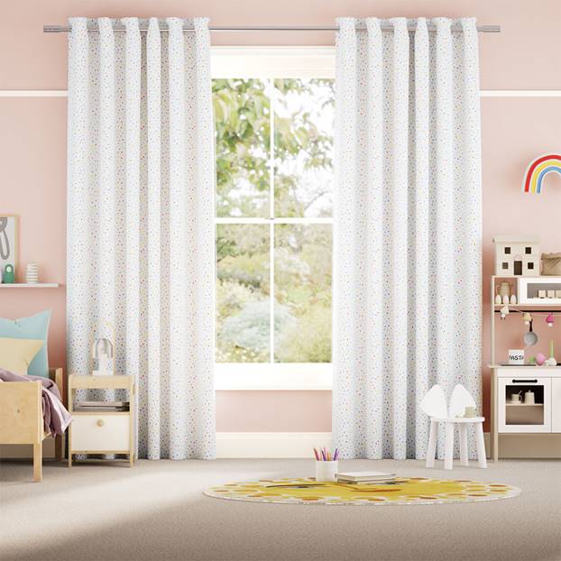 Ditsy Dots Multi Curtains thumbnail image