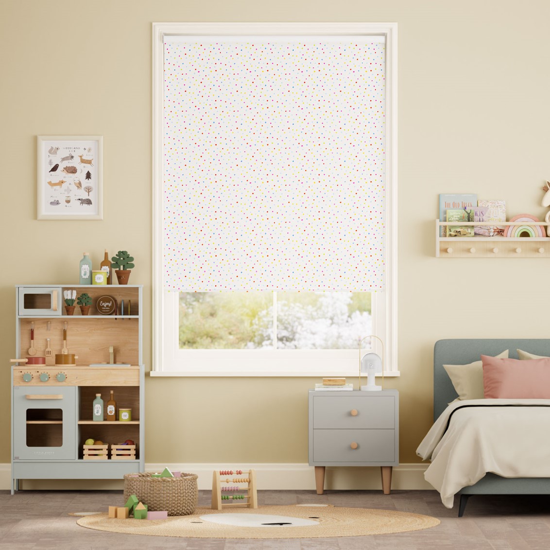 Ditsy Dots Multi Roller Blind