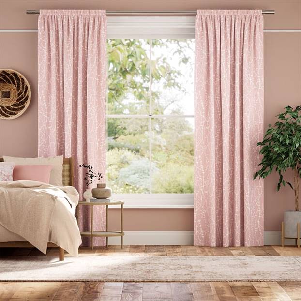 Dockleaf Blush Curtains thumbnail image