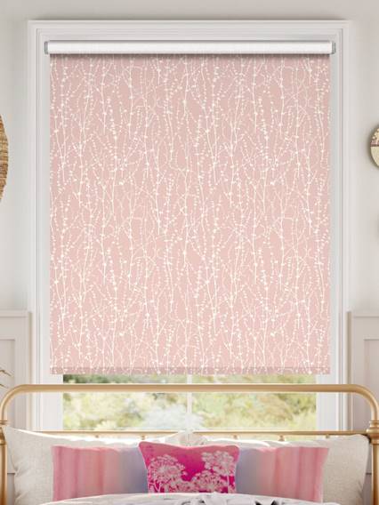 Dockleaf Blush Roller Blind thumbnail image