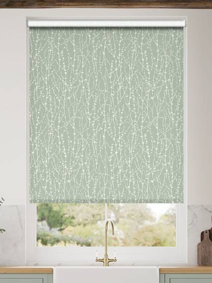 Dockleaf Soft Mist Roller Blind thumbnail image