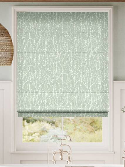 Dockleaf Soft Mist Roman Blind thumbnail image