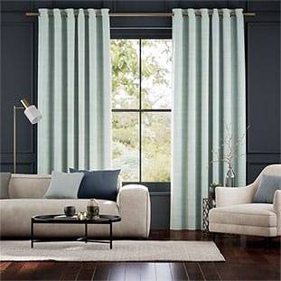 Dorchester Velvet Adriatic Blue Curtains thumbnail image