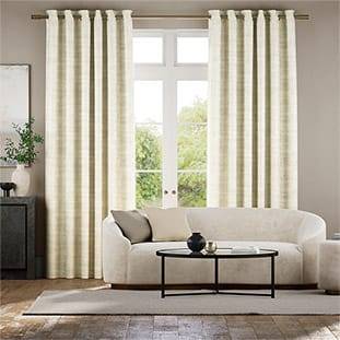 Dorchester Velvet Cream Curtains thumbnail image