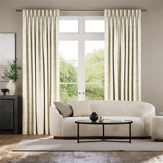 Dorchester Velvet Cream Curtains