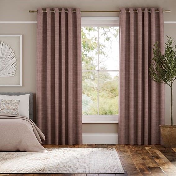 Dorchester Velvet Dusty Rose Curtains