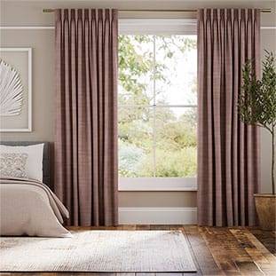 Dorchester Velvet Dusty Rose Curtains thumbnail image