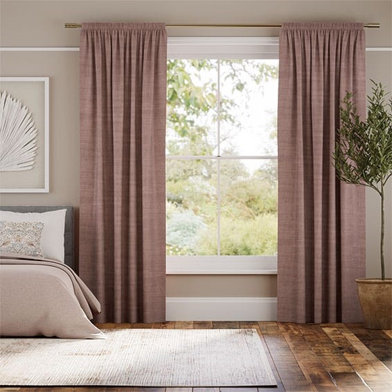 Dorchester Velvet Dusty Rose Curtains