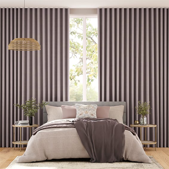 Dorchester Velvet Lilac Curtains