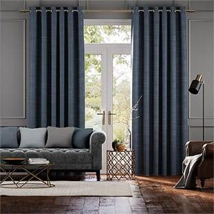 Dorchester Velvet Sapphire Curtains thumbnail image