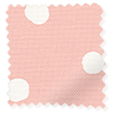 Dotty Dots Blush Curtains swatch image