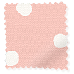 Dotty Dots Blush Roman Blind swatch image