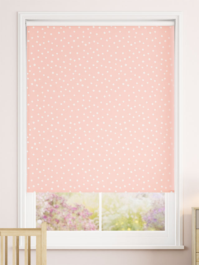 Dotty Dots Blush Roller Blind thumbnail image