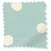 Dotty Dots Duck Egg Roman Blind swatch image