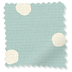 Dotty Dots Duck Egg Curtains swatch image