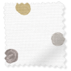 Dotty Dots Gold Roman Blind swatch image