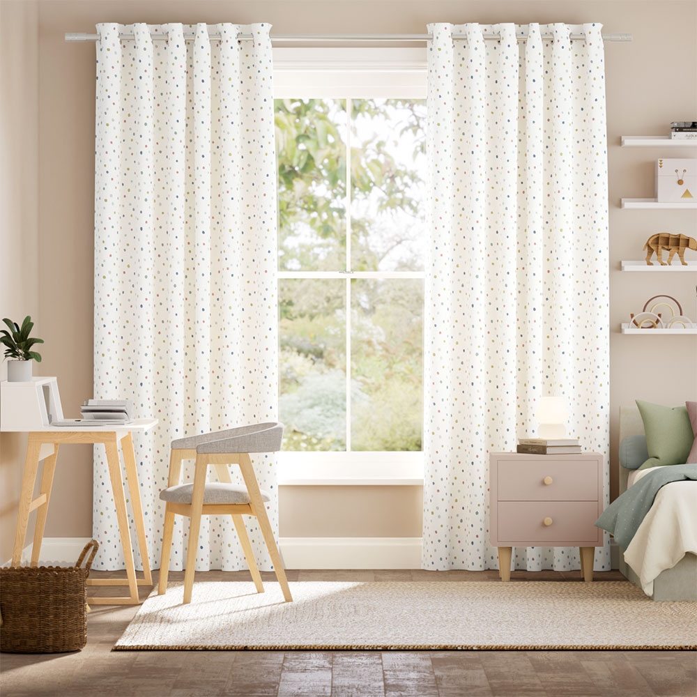 Dotty Dots Mineral Curtains thumbnail image