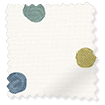 Dotty Dots Mineral Roman Blind swatch image