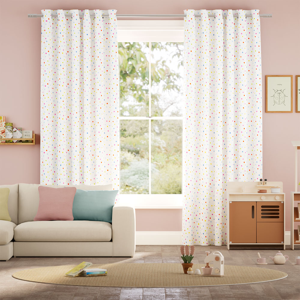 Dotty Dots Multi Curtains thumbnail image