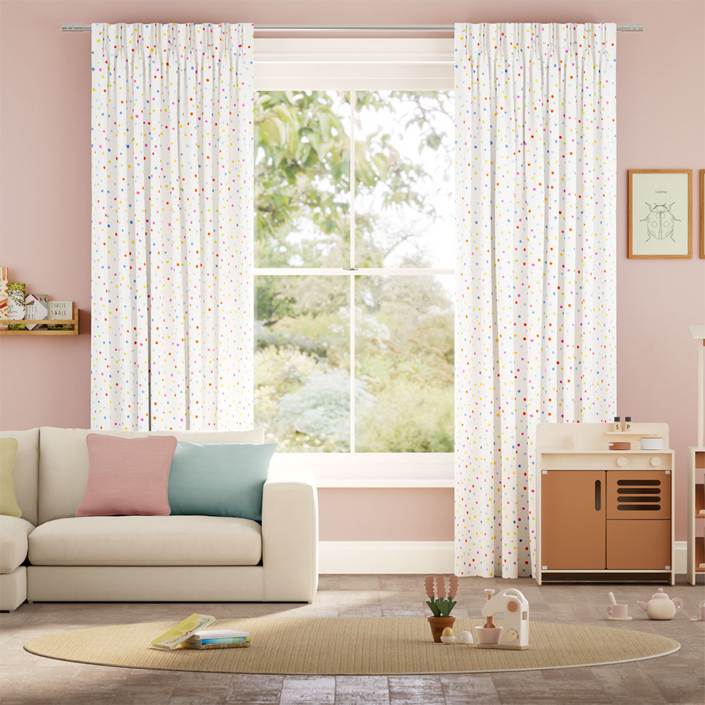 Dotty Dots Multi Curtains thumbnail image