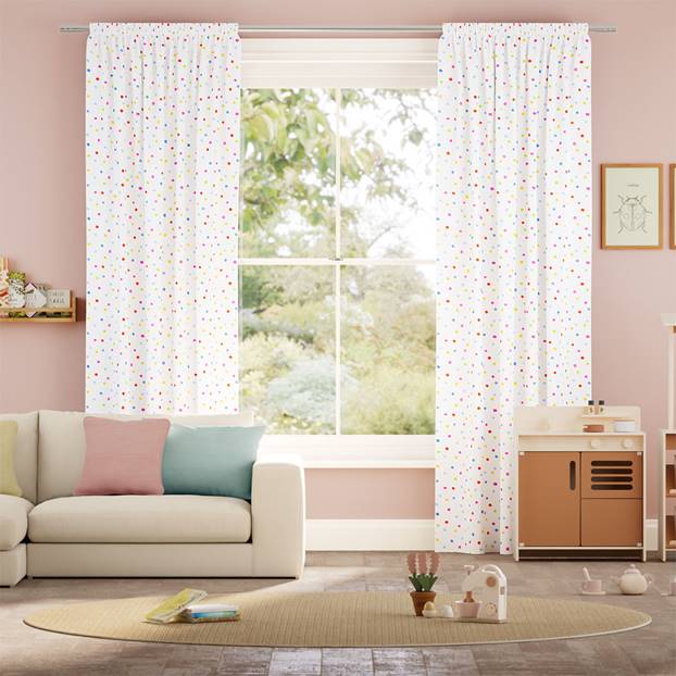 Dotty Dots Multi Curtains thumbnail image