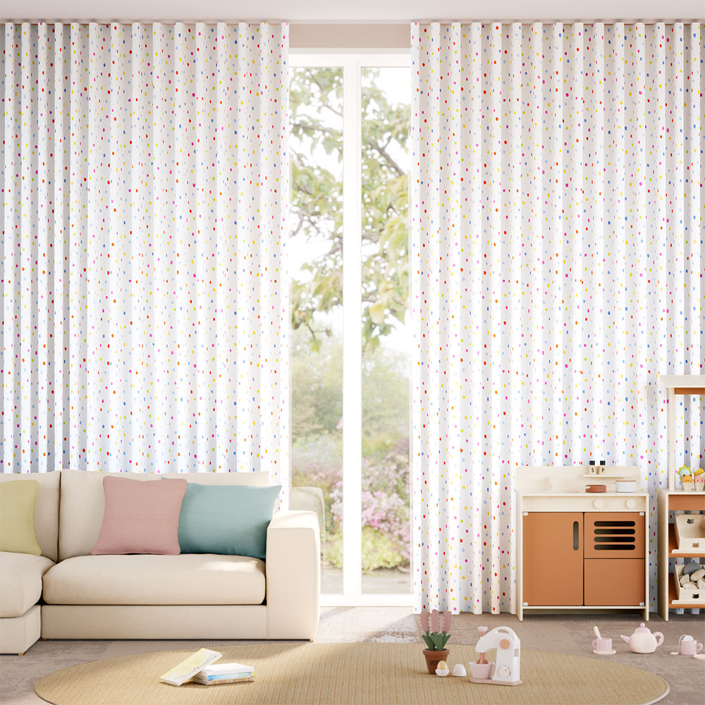 Dotty Dots Multi Curtains thumbnail image