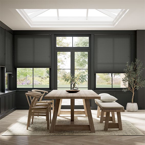 Double DuoLight Anthracite Thermal Blind