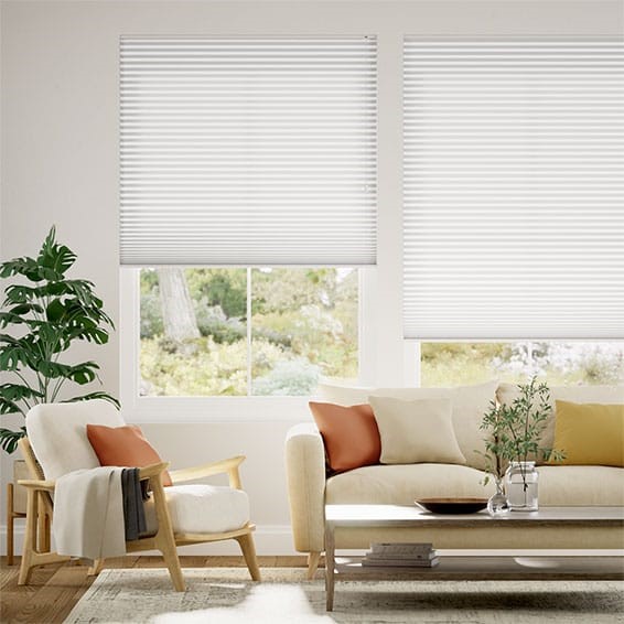 Double DuoLight Arctic White Thermal Blind