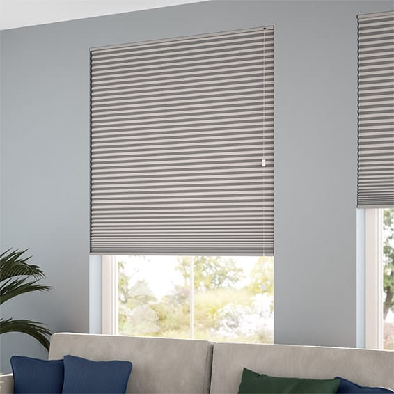 Double DuoLight Matte Grey Thermal Blind