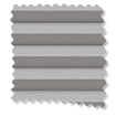 Double DuoLight Matte Grey Thermal Blind sample image
