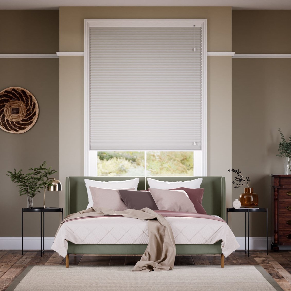 Double DuoShade Ash Grey  Thermal Blind