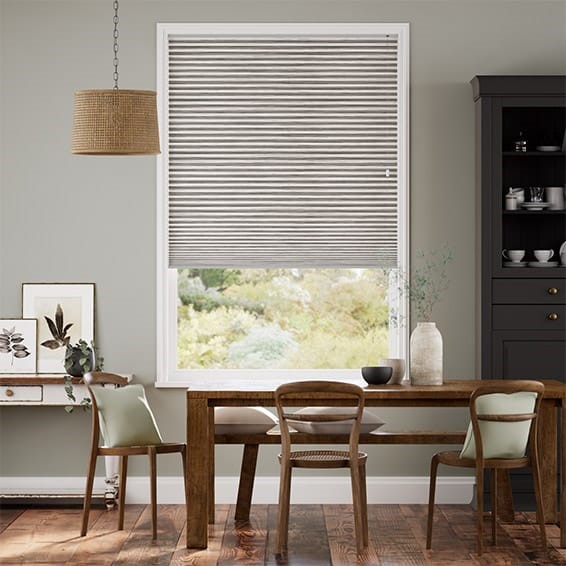 Double DuoShade Grain Flint Thermal Blind