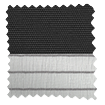 Alia Pitch Black Double Roller Blind sample image