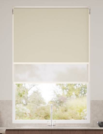 Double Roller Atom Toffee Double Roller Blind thumbnail image