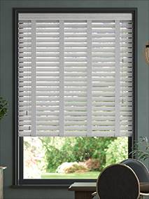 Dove Madera & Quicksilver Wooden Blind thumbnail image