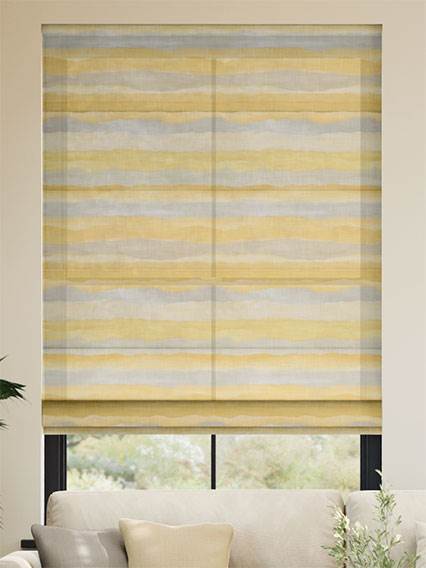 Drift Voile Sand Roman Blind thumbnail image