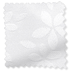 Drifting Leaf Snow White Vertical Blind swatch image