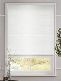 Eminence Faux Silk Snowdrop Roman Blind thumbnail image