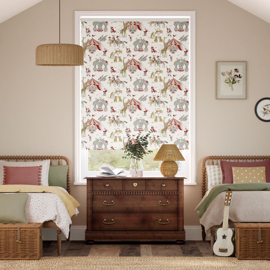 Dumbo Blackout Ivory Roller Blind