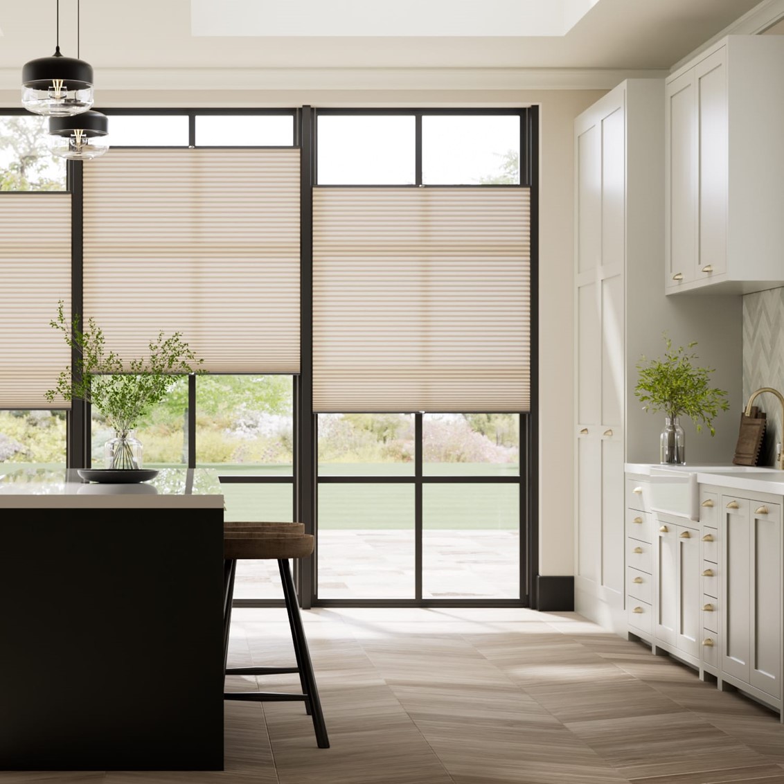 DuoLight Almond EasiFIT Thermal Blind