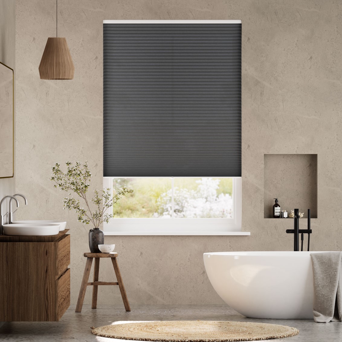 DuoLight Anthracite  Thermal Blind